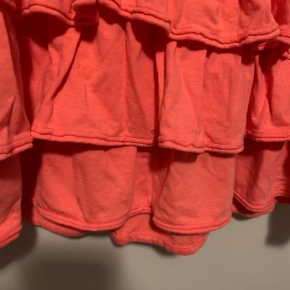 Girl's Peach OshKosh Ruffle Dress